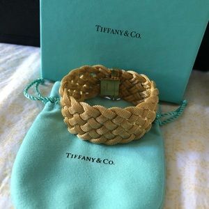 18K Tiffany & Co. Braided Bracelet/Bangle